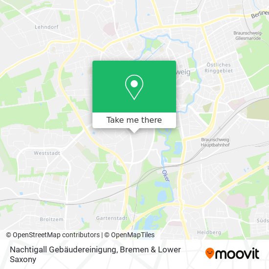 Nachtigall Gebäudereinigung map