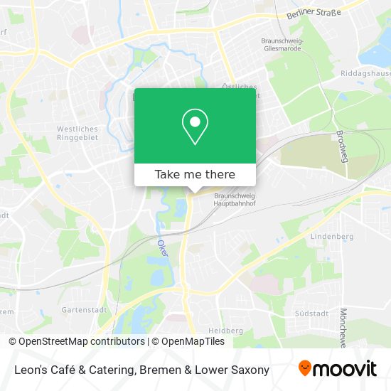 Leon's Café & Catering map