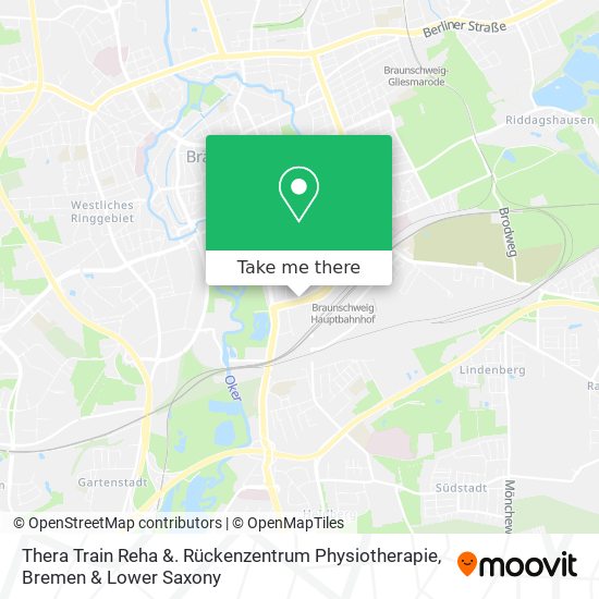 Thera Train Reha &. Rückenzentrum Physiotherapie map