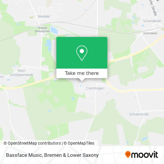 Bassface Music map