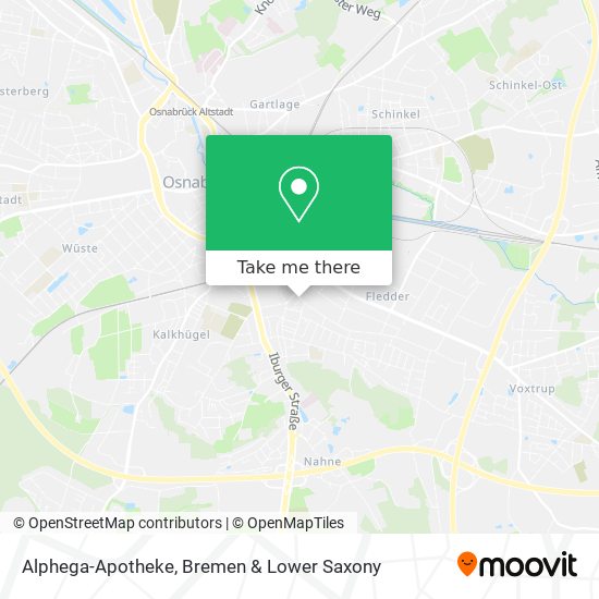Alphega-Apotheke map