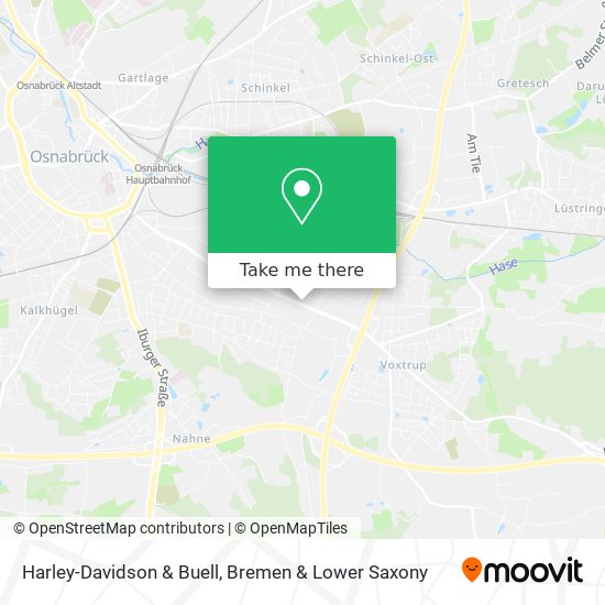 Harley-Davidson & Buell map