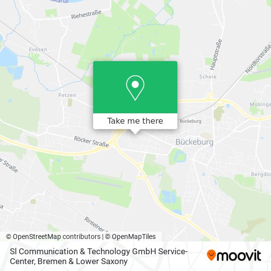 Sl Communication & Technology GmbH Service-Center map