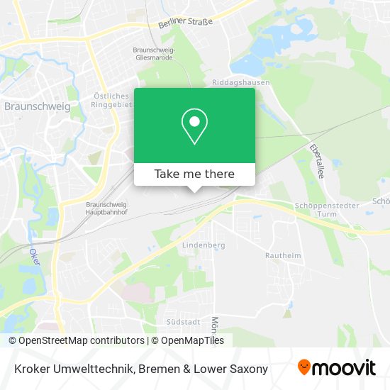 Kroker Umwelttechnik map