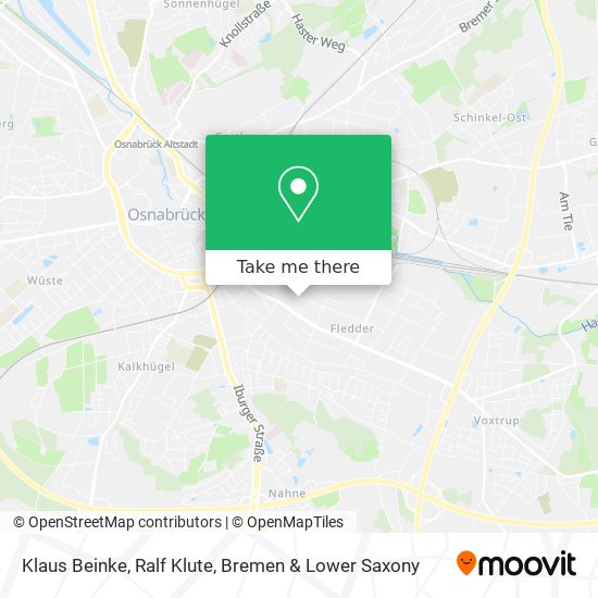 Klaus Beinke, Ralf Klute map
