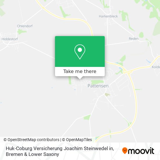 Карта Huk-Coburg Versicherung Joachim Steinwedel in