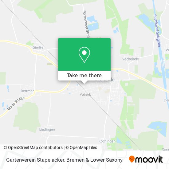 Gartenverein Stapelacker map