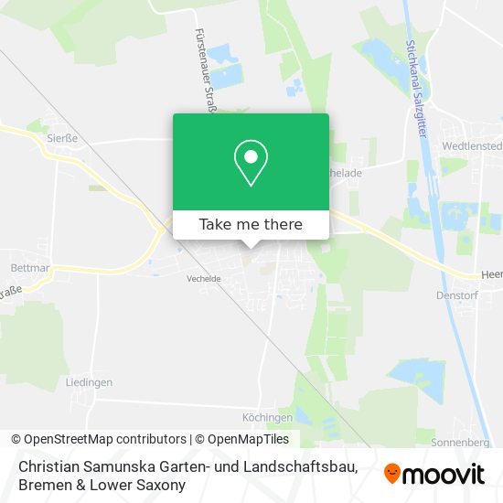 Christian Samunska Garten- und Landschaftsbau map