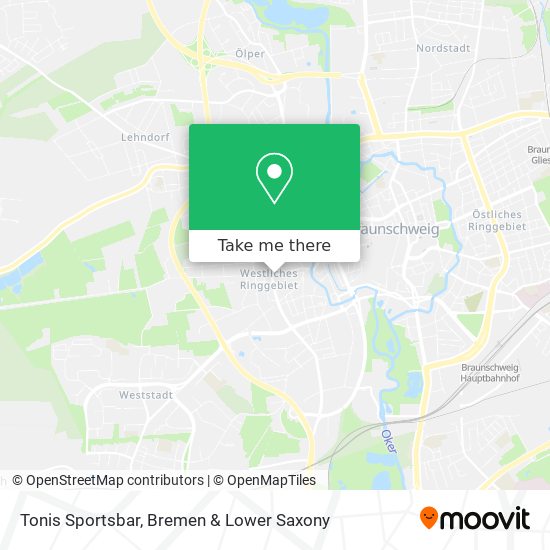 Tonis Sportsbar map