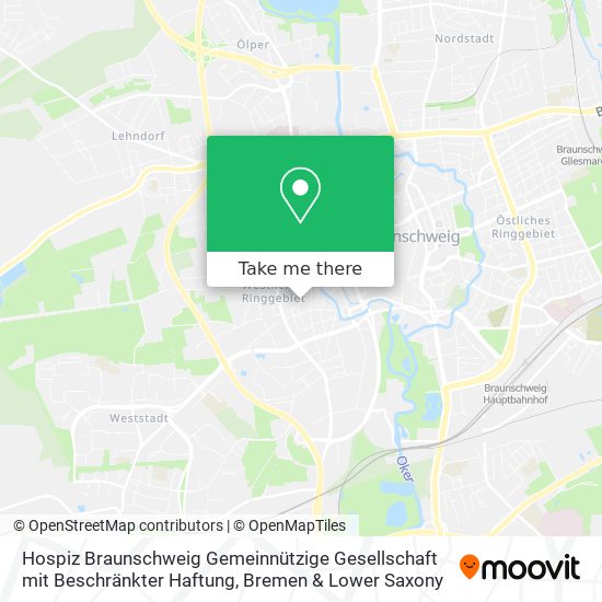 Hospiz Braunschweig Gemeinnützige Gesellschaft mit Beschränkter Haftung map