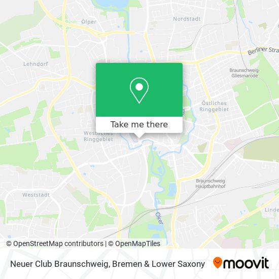 Neuer Club Braunschweig map