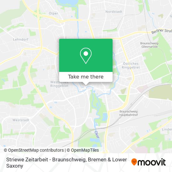 Striewe Zeitarbeit - Braunschweig map