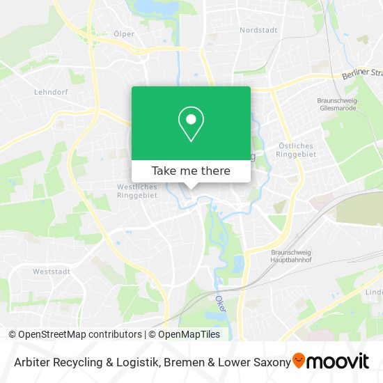 Arbiter Recycling & Logistik map