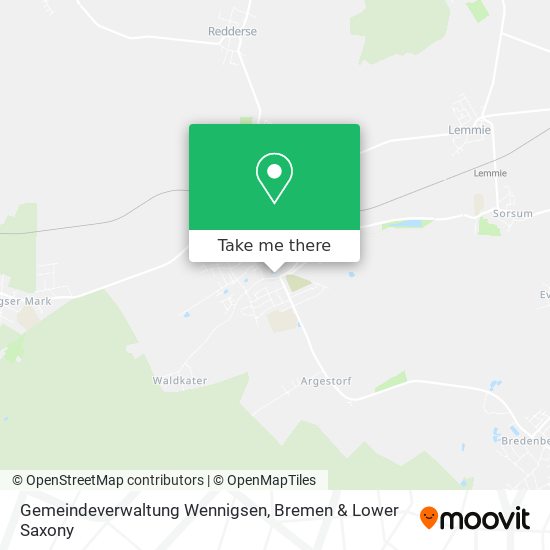 Gemeindeverwaltung Wennigsen map