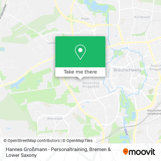 Hannes Großmann - Personaltraining map