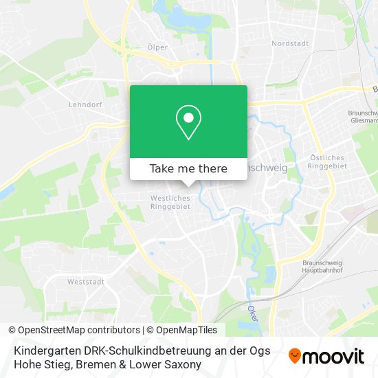 Kindergarten DRK-Schulkindbetreuung an der Ogs Hohe Stieg map
