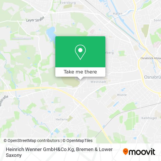Heinrich Wenner GmbH&Co.Kg map