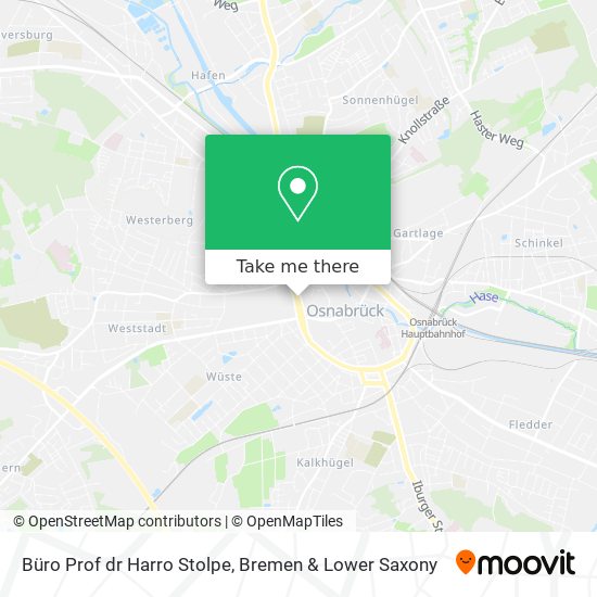 Büro Prof dr Harro Stolpe map
