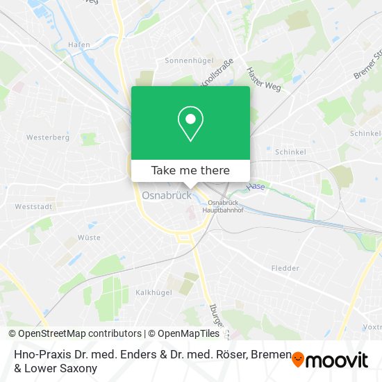 Hno-Praxis Dr. med. Enders & Dr. med. Röser map