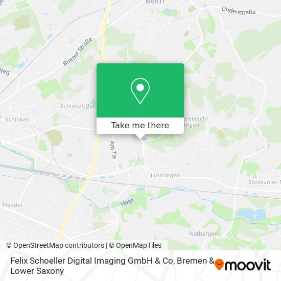 Felix Schoeller Digital Imaging GmbH & Co map