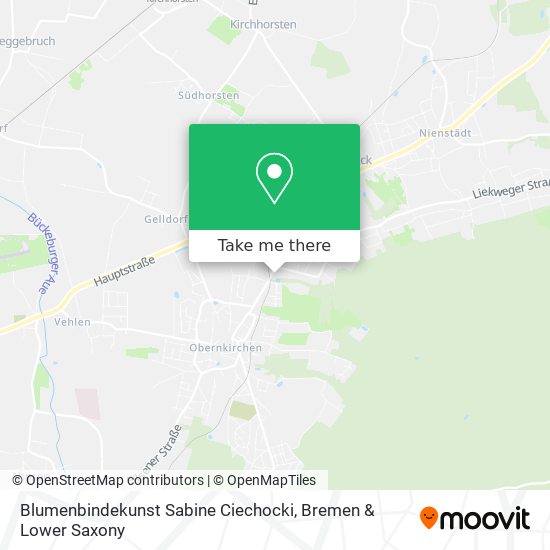 Blumenbindekunst Sabine Ciechocki map