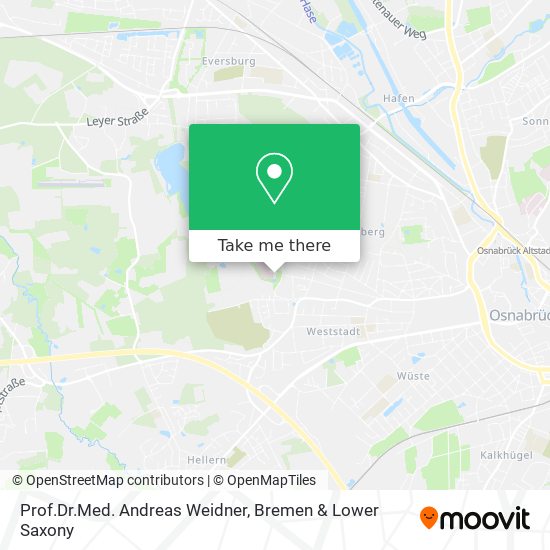 Prof.Dr.Med. Andreas Weidner map