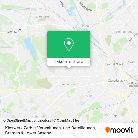 Kieswerk Zerbst Verwaltungs- und Beteiligungs map