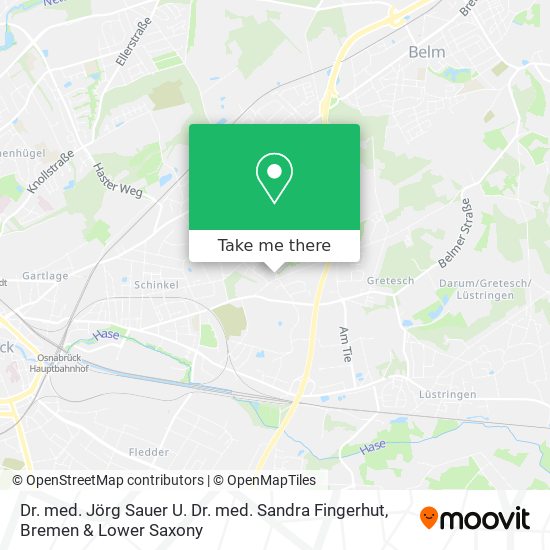 Dr. med. Jörg Sauer U. Dr. med. Sandra Fingerhut map