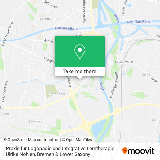 Praxis für Logopädie und Integrative Lerntherapie Ulrike Nohlen map