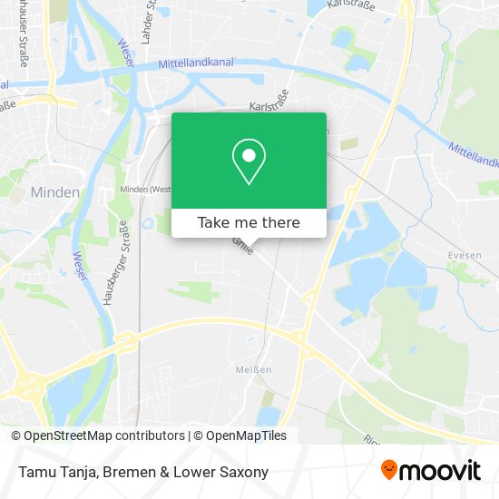 Tamu Tanja map