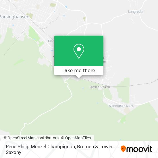 René Philip Menzel Champignon map