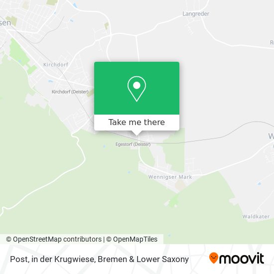 Post, in der Krugwiese map