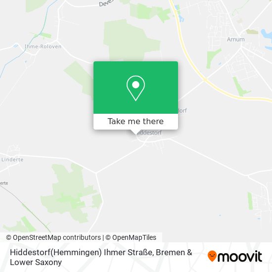 Hiddestorf(Hemmingen) Ihmer Straße map