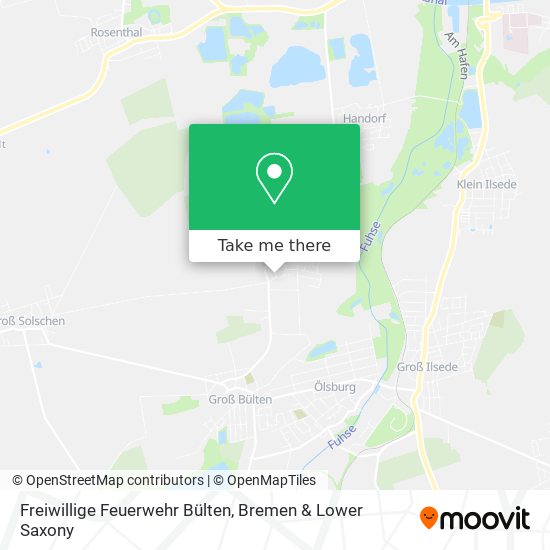 Freiwillige Feuerwehr Bülten map