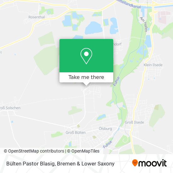 Bülten Pastor Blasig map
