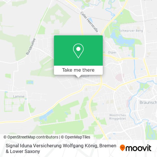 Signal Iduna Versicherung Wolfgang König map