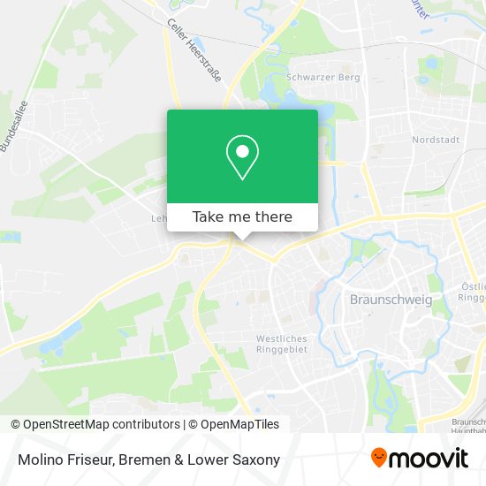 Molino Friseur map