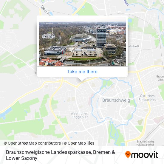 Карта Braunschweigische Landessparkasse