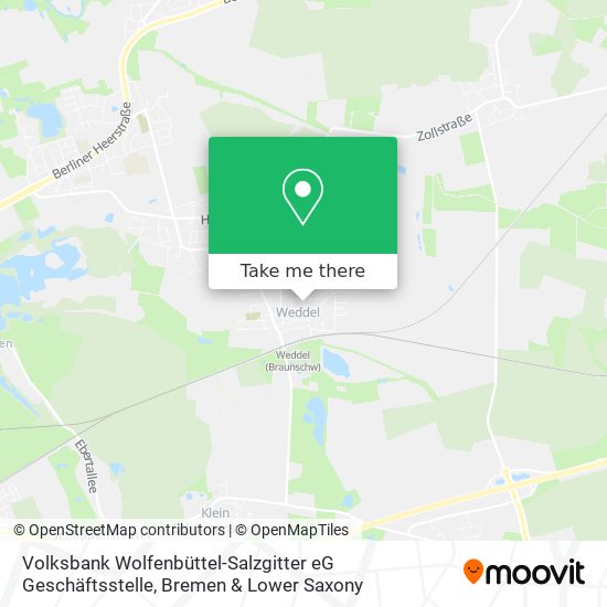 Volksbank Wolfenbüttel-Salzgitter eG Geschäftsstelle map