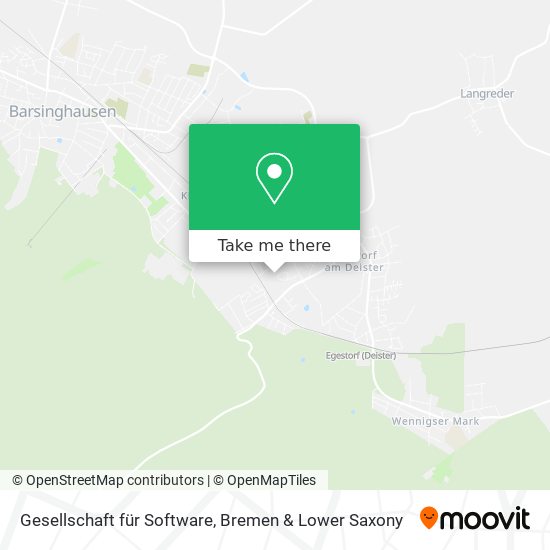 Gesellschaft für Software map