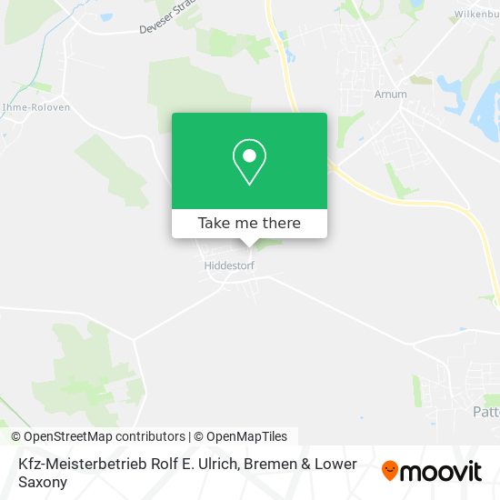 Kfz-Meisterbetrieb Rolf E. Ulrich map