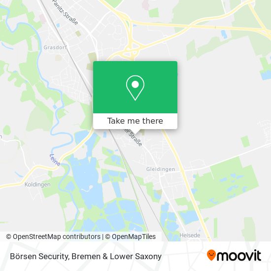 Börsen Security map