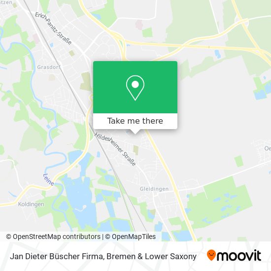 Jan Dieter Büscher Firma map