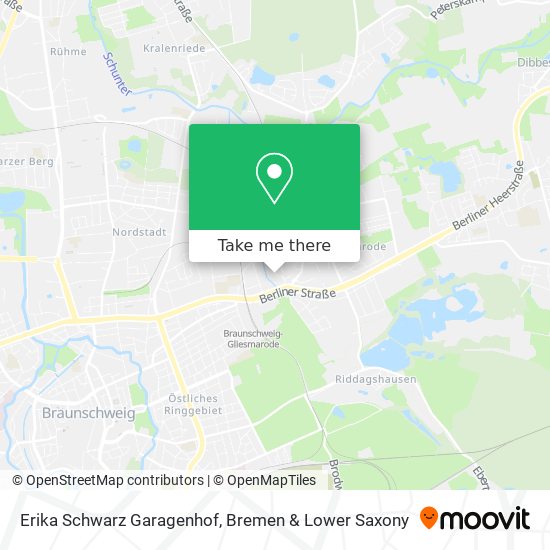 Erika Schwarz Garagenhof map