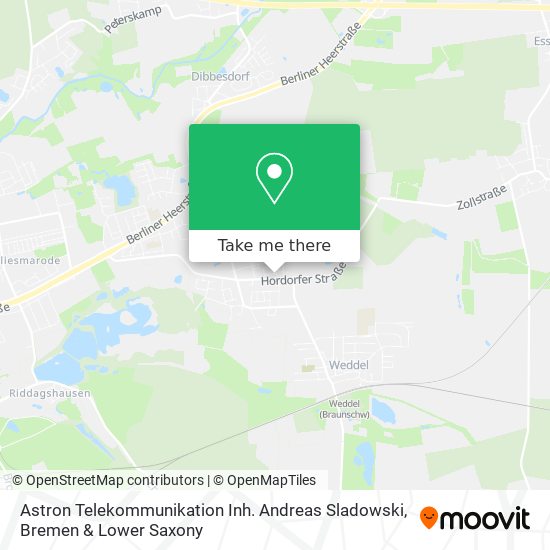 Astron Telekommunikation Inh. Andreas Sladowski map