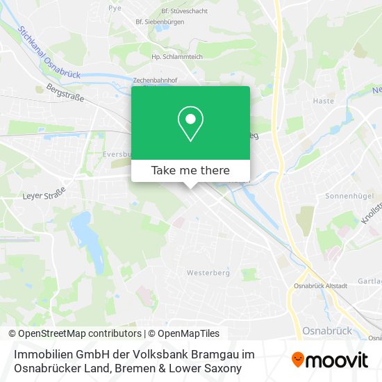 Immobilien GmbH der Volksbank Bramgau im Osnabrücker Land map