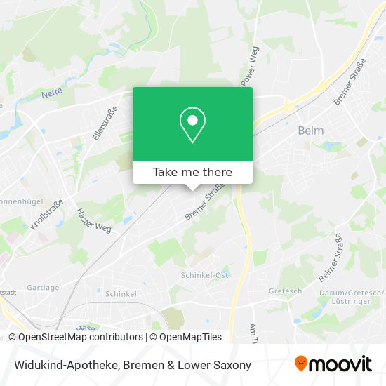 Widukind-Apotheke map