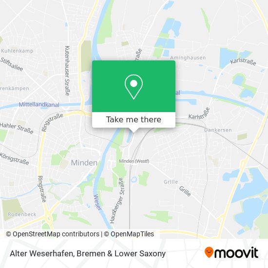 Alter Weserhafen map