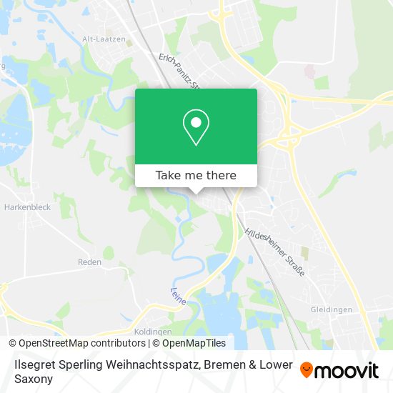 Ilsegret Sperling Weihnachtsspatz map
