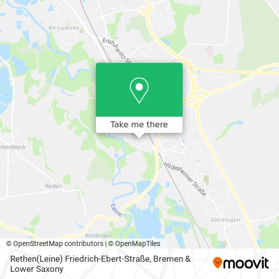Rethen(Leine) Friedrich-Ebert-Straße map